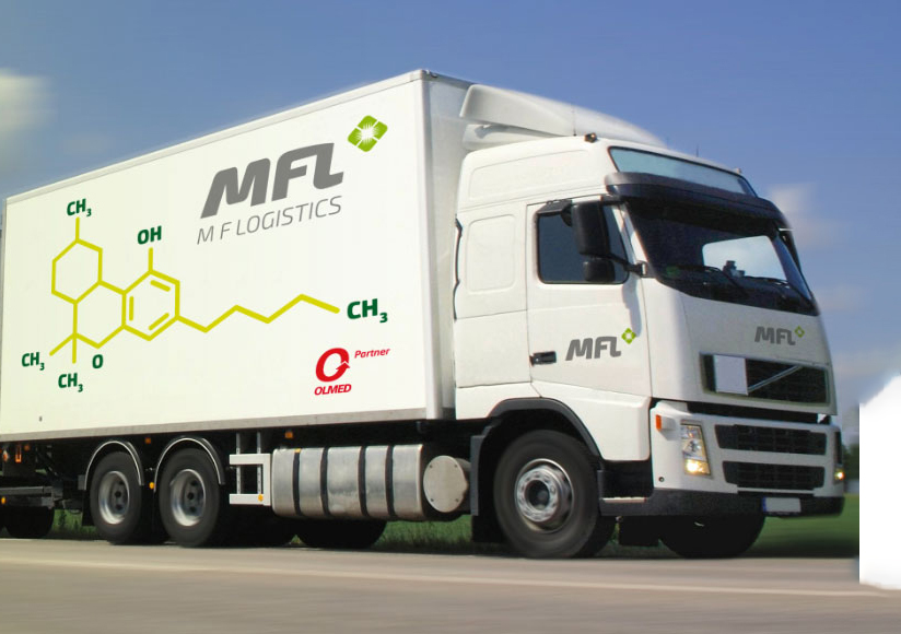 Camión MFL Logistics - Partner Oficial de OLMED